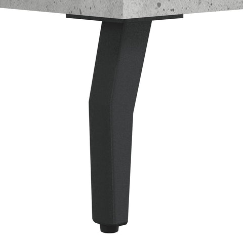 vidaXL Bedside Cabinet Concrete Grey 40x35x47.5 cm Engineered Wood