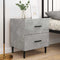 vidaXL Bedside Cabinets 2 pcs Concrete Grey 40x35x47.5 cm Engineered Wood