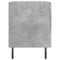 vidaXL Bedside Cabinets 2 pcs Concrete Grey 40x35x47.5 cm Engineered Wood