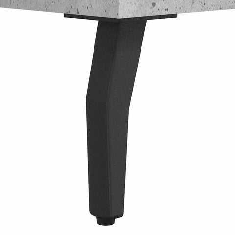 vidaXL Bedside Cabinets 2 pcs Concrete Grey 40x35x47.5 cm Engineered Wood