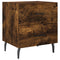 vidaXL Bedside Cabinet Smoked Oak 40x35x47.5 cm Engineered Wood