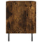 vidaXL Bedside Cabinet Smoked Oak 40x35x47.5 cm Engineered Wood