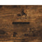 vidaXL Bedside Cabinet Smoked Oak 40x35x47.5 cm Engineered Wood