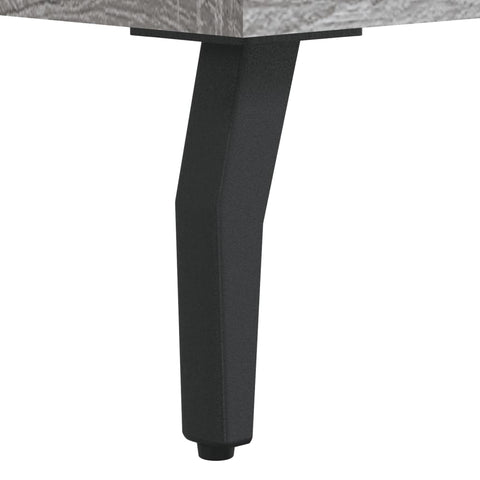 vidaXL Bedside Cabinet Grey Sonoma 40x35x47.5 cm Engineered Wood