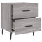 vidaXL Bedside Cabinets 2 pcs Grey Sonoma 40x35x47.5 cm Engineered Wood