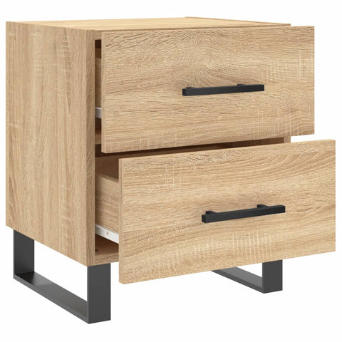 vidaXL Bedside Cabinet Sonoma Oak 40x35x47.5 cm Engineered Wood