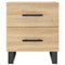 vidaXL Bedside Cabinets 2 pcs Sonoma Oak 40x35x47.5 cm Engineered Wood