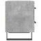 vidaXL Bedside Cabinet Concrete Grey 40x35x47.5 cm Engineered Wood