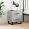 vidaXL Bedside Cabinet Concrete Grey 40x35x47.5 cm Engineered Wood