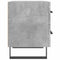 vidaXL Bedside Cabinets 2 pcs Concrete Grey 40x35x47.5 cm Engineered Wood