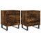 vidaXL Bedside Cabinets 2 pcs Smoked Oak 40x35x47.5 cm Engineered Wood