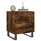 vidaXL Bedside Cabinets 2 pcs Smoked Oak 40x35x47.5 cm Engineered Wood
