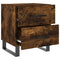 vidaXL Bedside Cabinets 2 pcs Smoked Oak 40x35x47.5 cm Engineered Wood