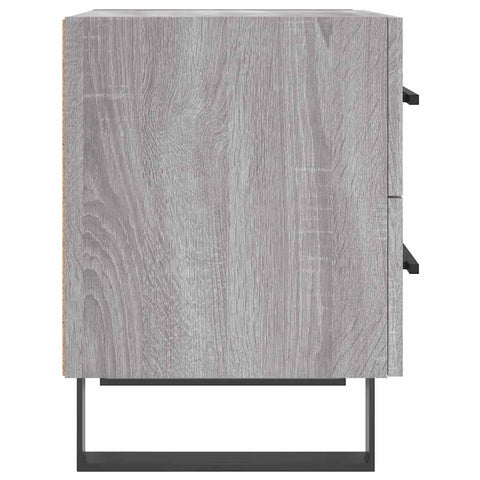 vidaXL Bedside Cabinets 2 pcs Grey Sonoma 40x35x47.5 cm Engineered Wood