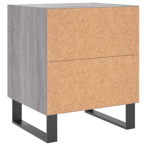 vidaXL Bedside Cabinets 2 pcs Grey Sonoma 40x35x47.5 cm Engineered Wood