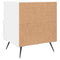 vidaXL Bedside Cabinet White 40x35x47.5 cm Engineered Wood