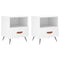 vidaXL Bedside Cabinets 2 pcs White 40x35x47.5 cm Engineered Wood