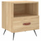 vidaXL Bedside Cabinets 2 pcs Sonoma Oak 40x35x47.5 cm Engineered Wood