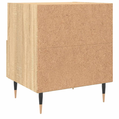 vidaXL Bedside Cabinets 2 pcs Sonoma Oak 40x35x47.5 cm Engineered Wood