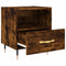 vidaXL Bedside Cabinets 2 pcs Smoked Oak 40x35x47.5 cm Engineered Wood