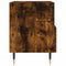 vidaXL Bedside Cabinets 2 pcs Smoked Oak 40x35x47.5 cm Engineered Wood