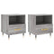 vidaXL Bedside Cabinets 2 pcs Grey Sonoma 40x35x47.5 cm Engineered Wood