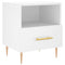 vidaXL Bedside Cabinets 2 pcs White 40x35x47.5 cm Engineered Wood
