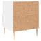 vidaXL Bedside Cabinets 2 pcs White 40x35x47.5 cm Engineered Wood