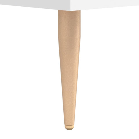 vidaXL Bedside Cabinets 2 pcs White 40x35x47.5 cm Engineered Wood