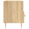 vidaXL Bedside Cabinets 2 pcs Sonoma Oak 40x35x47.5 cm Engineered Wood