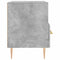 vidaXL Bedside Cabinet Concrete Grey 40x35x47.5 cm Engineered Wood