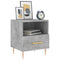 vidaXL Bedside Cabinet Concrete Grey 40x35x47.5 cm Engineered Wood