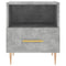 vidaXL Bedside Cabinets 2 pcs Concrete Grey 40x35x47.5 cm Engineered Wood