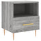 vidaXL Bedside Cabinet Grey Sonoma 40x35x47.5 cm Engineered Wood
