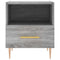 vidaXL Bedside Cabinets 2 pcs Grey Sonoma 40x35x47.5 cm Engineered Wood