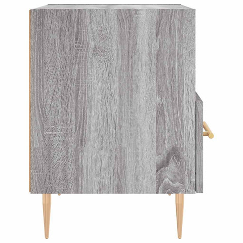 vidaXL Bedside Cabinets 2 pcs Grey Sonoma 40x35x47.5 cm Engineered Wood