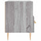 vidaXL Bedside Cabinets 2 pcs Grey Sonoma 40x35x47.5 cm Engineered Wood