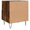 vidaXL Bedside Cabinet Smoked Oak 40x35x47.5 cm Engineered Wood