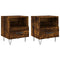 vidaXL Bedside Cabinets 2 pcs Smoked Oak 40x35x47.5 cm Engineered Wood