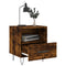 vidaXL Bedside Cabinets 2 pcs Smoked Oak 40x35x47.5 cm Engineered Wood