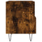 vidaXL Bedside Cabinets 2 pcs Smoked Oak 40x35x47.5 cm Engineered Wood