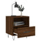 vidaXL Bedside Cabinets 2 pcs Brown Oak 40x35x47.5 cm Engineered Wood