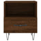 vidaXL Bedside Cabinets 2 pcs Brown Oak 40x35x47.5 cm Engineered Wood