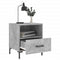 vidaXL Bedside Cabinets 2 pcs Concrete Grey 40x35x47.5 cm Engineered Wood