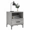 vidaXL Bedside Cabinets 2 pcs Grey Sonoma 40x35x47.5 cm Engineered Wood