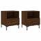 vidaXL Bedside Cabinets 2 pcs Brown Oak 40x35x47.5 cm Engineered Wood