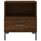 vidaXL Bedside Cabinets 2 pcs Brown Oak 40x35x47.5 cm Engineered Wood