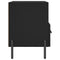 vidaXL Bedside Cabinets 2 pcs Black 40x35x47.5 cm Engineered Wood
