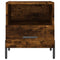 vidaXL Bedside Cabinets 2 pcs Smoked Oak 40x35x47.5 cm Engineered Wood