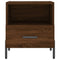 vidaXL Bedside Cabinets 2 pcs Brown Oak 40x35x47.5 cm Engineered Wood